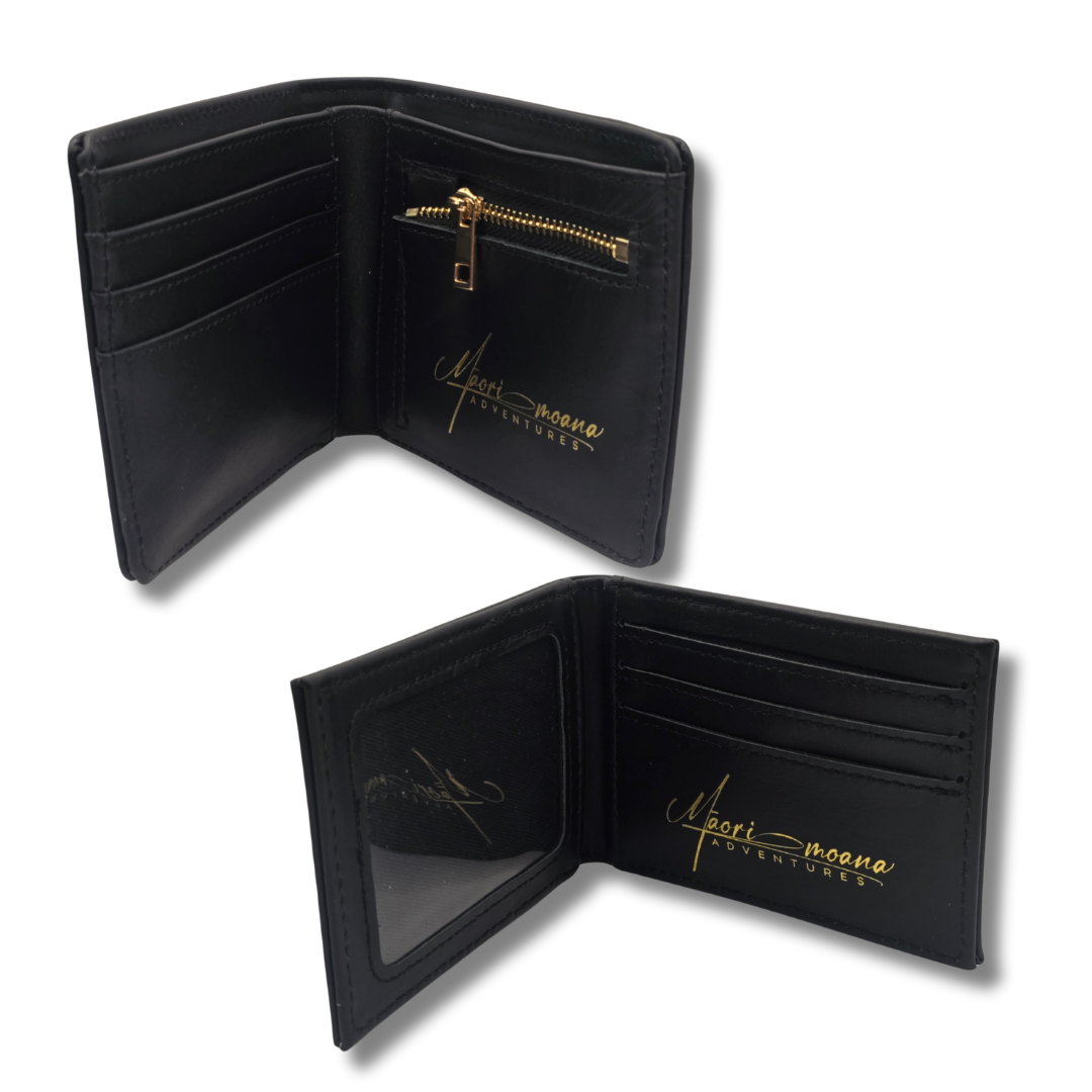 Mana Wallet - Premium Leather (Black)