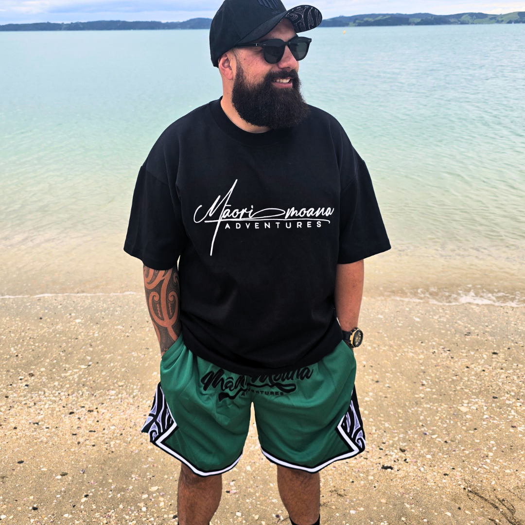 HEAVY HITTA BBALL SHORTS (POUNAMU)