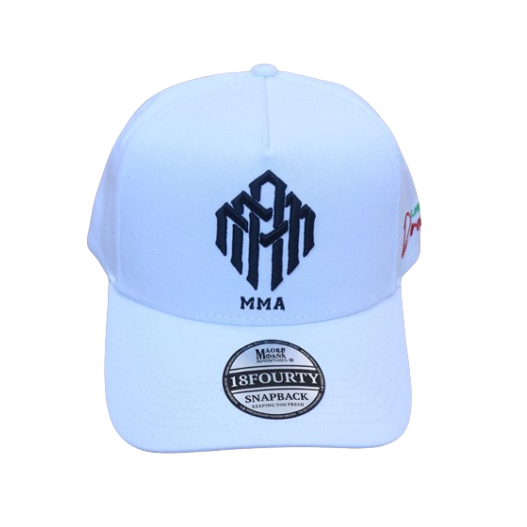 RASTA (WHITE) MMA SNAPBACK