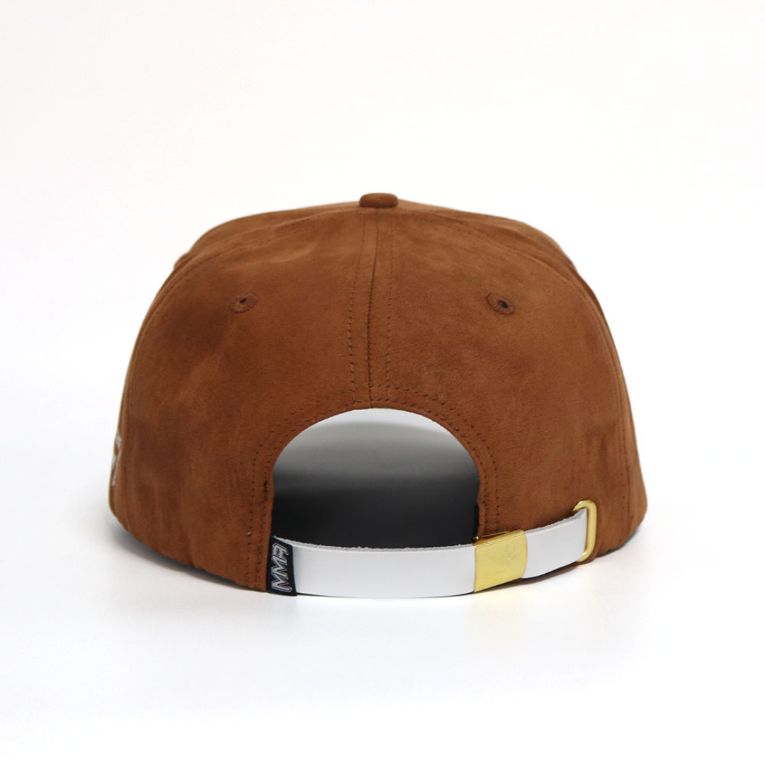MOCHA SUEDE STRAPBACK