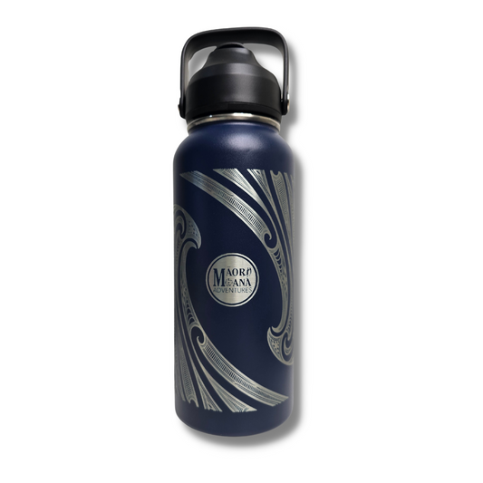 HAUORA FLASK 1L NAVY BLUE