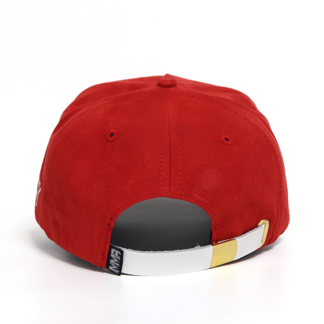 WHERO SUEDE STRAPBACK