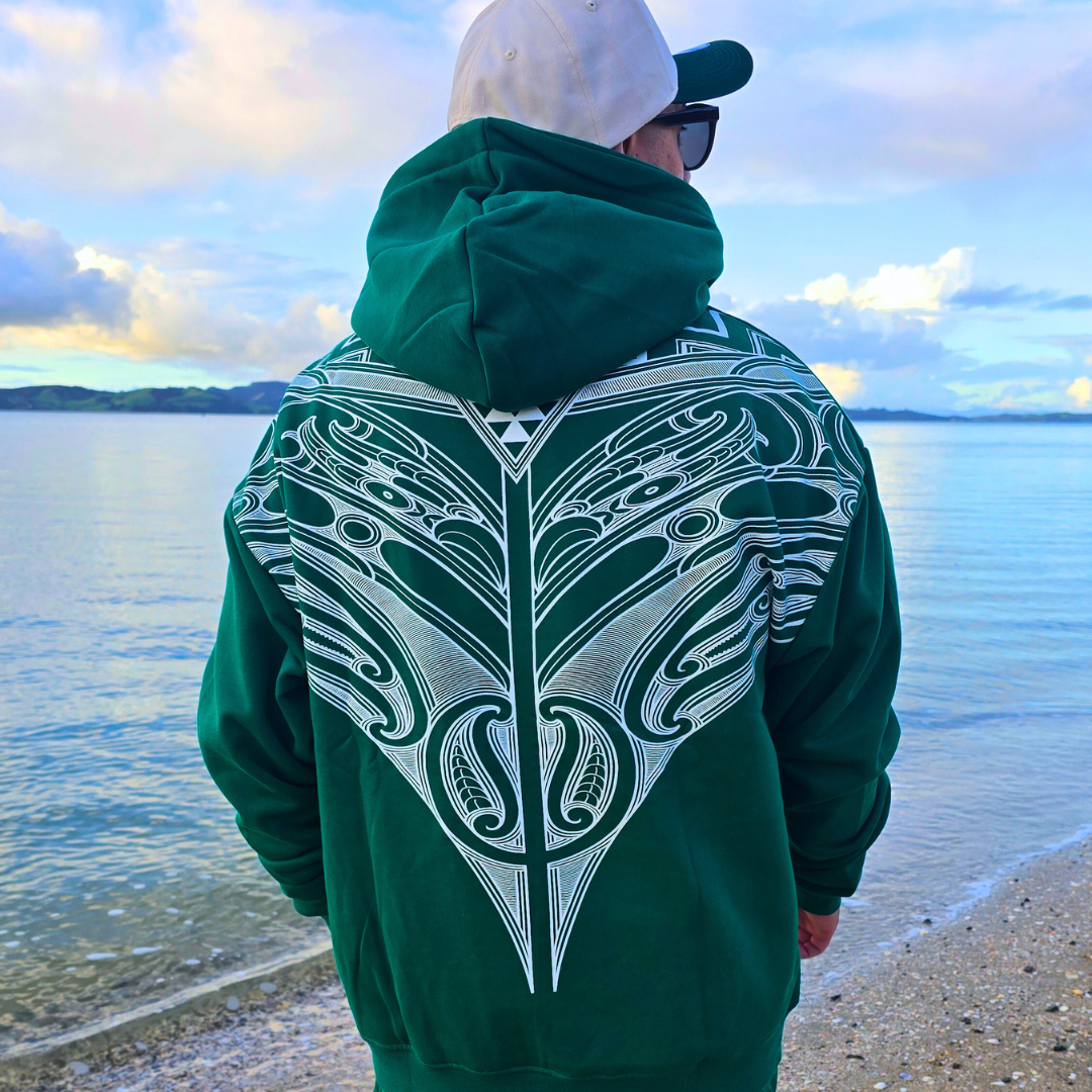 KAITIAKI HOODY (POUNAMU)