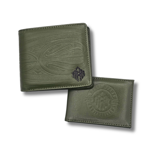 Mana Wallet - Premium Leather (Green)