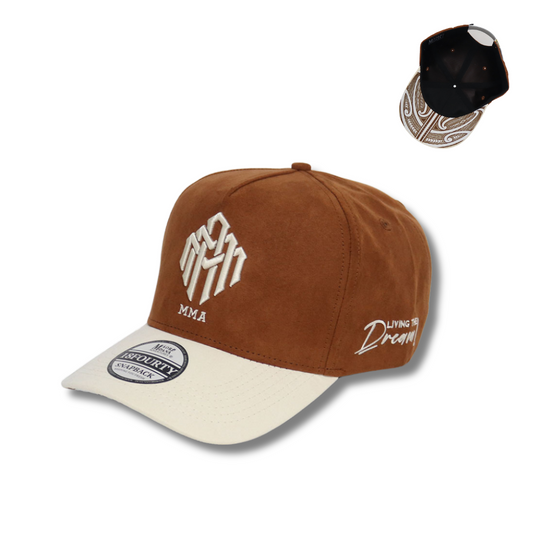 MOCHA SUEDE STRAPBACK