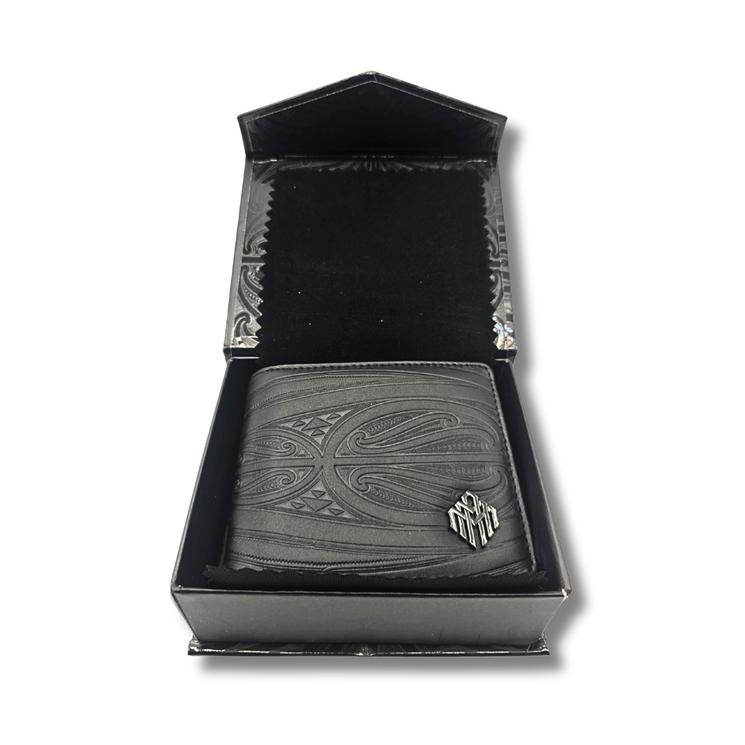 Mana Wallet - Premium Leather (Black)