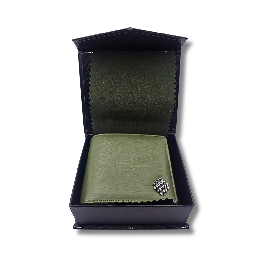 Mana Wallet - Premium Leather (Green)