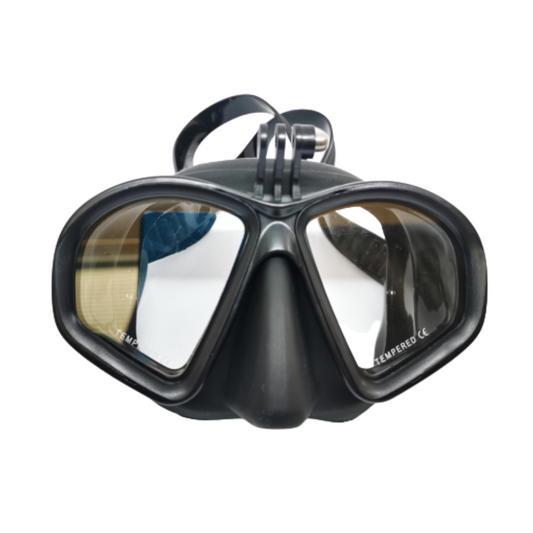 Low Volume Action Camera Dive Mask